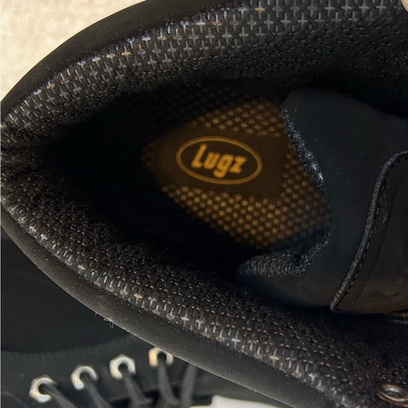 Lugz Mens Mantel Mid Man Made Mid-Calf Black Suede work Boots / Size 11 - Picture 15 of 15